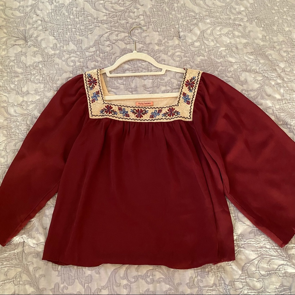 Flying tomato Womens red top